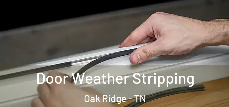 Door Weather Stripping Oak Ridge - TN