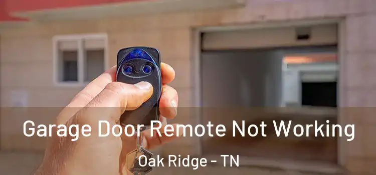  Garage Door Remote Not Working Oak Ridge - TN