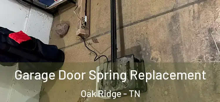  Garage Door Spring Replacement Oak Ridge - TN