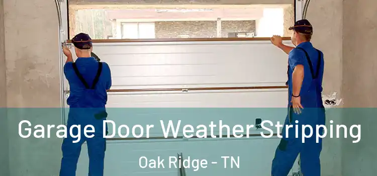  Garage Door Weather Stripping Oak Ridge - TN
