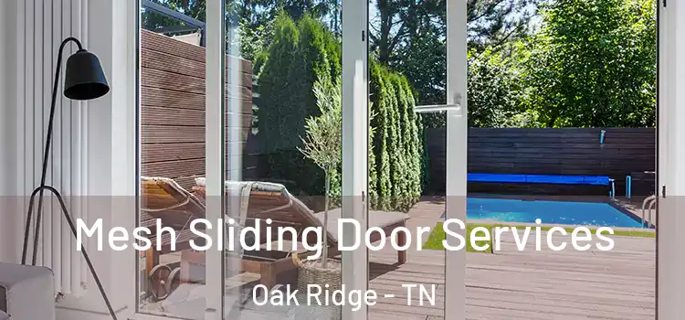 Mesh Sliding Door Services Oak Ridge - TN